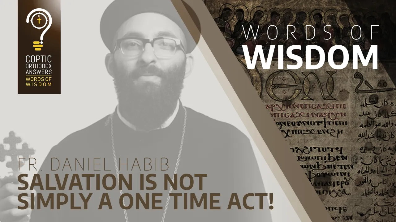 Salvation is not simply a one time act!